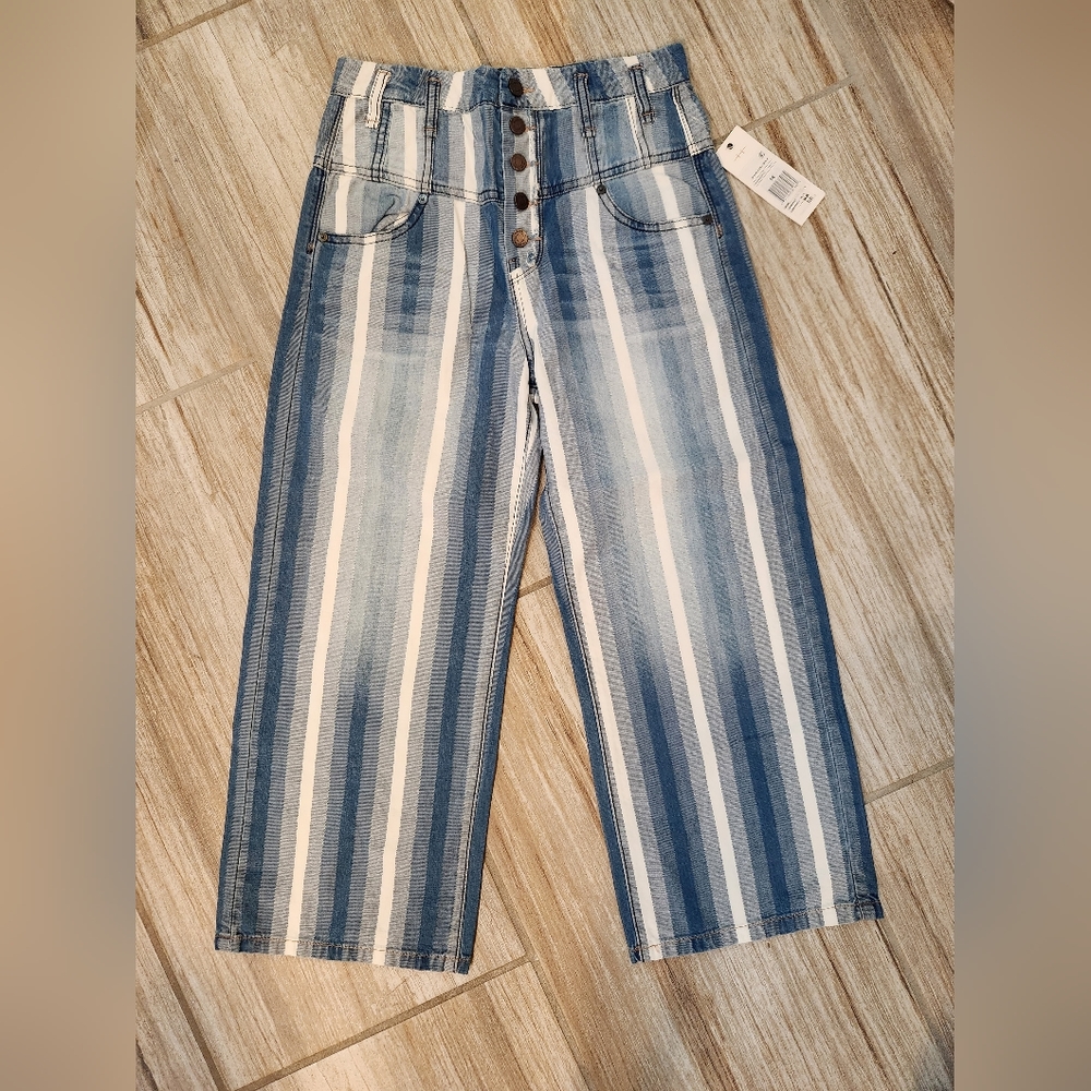 Habitual Girl wide leg cropped pants